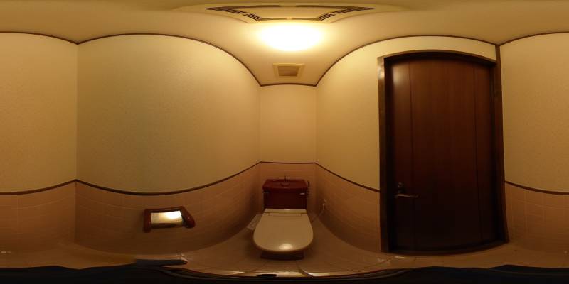 パノラマ画像トイレ