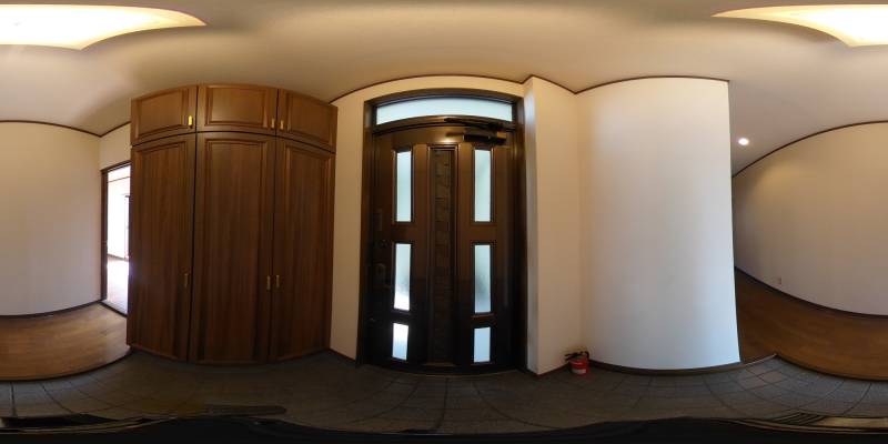 パノラマ画像玄関