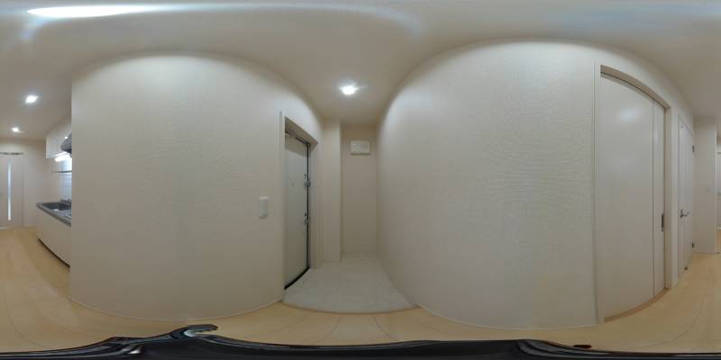 パノラマ画像玄関