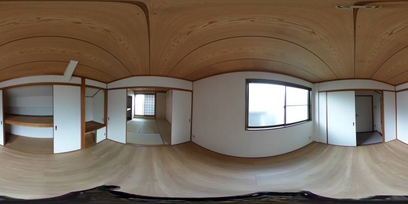 パノラマ画像洋室