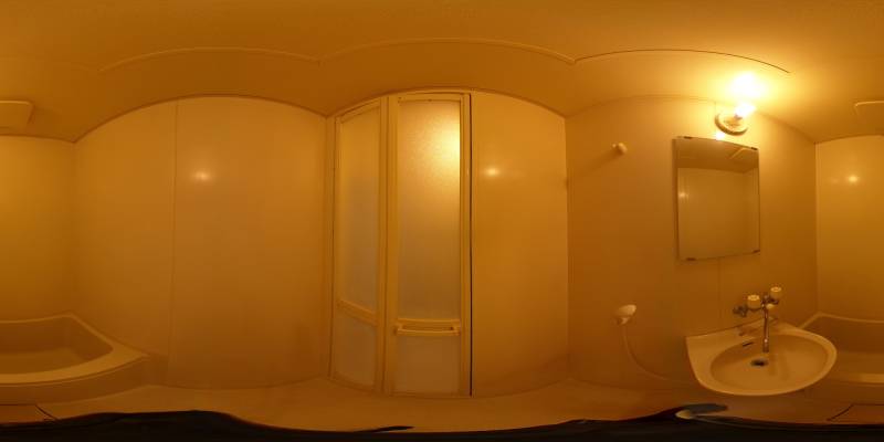 パノラマ画像バスルーム