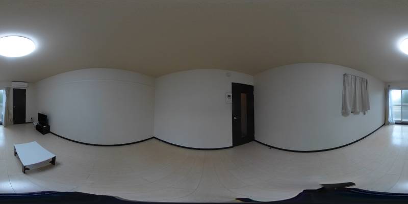 パノラマ画像洋室