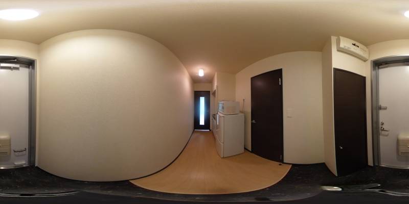 パノラマ画像玄関