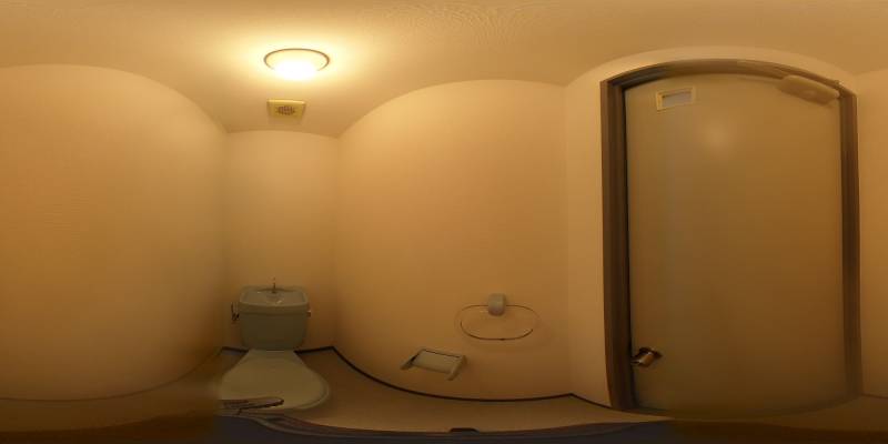 パノラマ画像トイレ