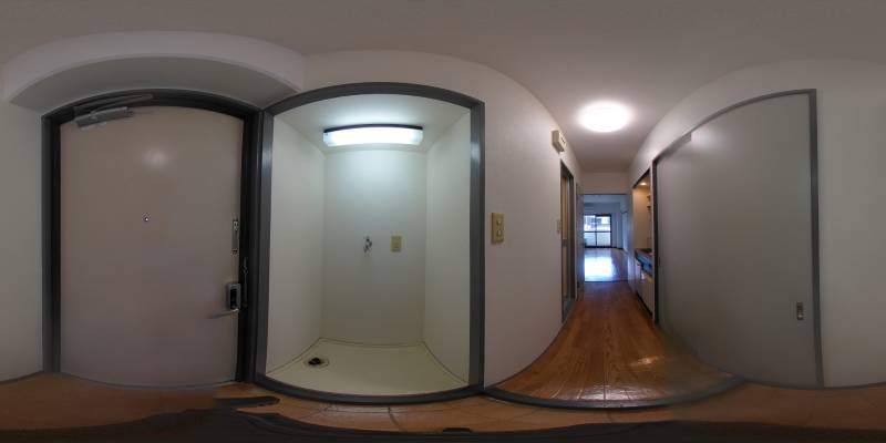 パノラマ画像玄関