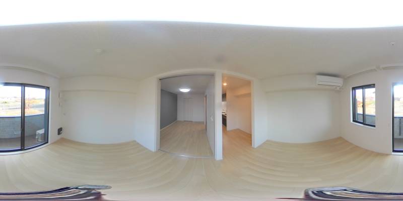 パノラマ画像リビング