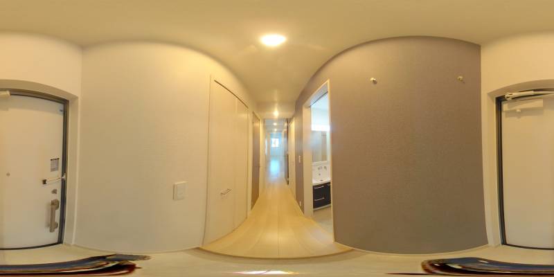 パノラマ画像玄関