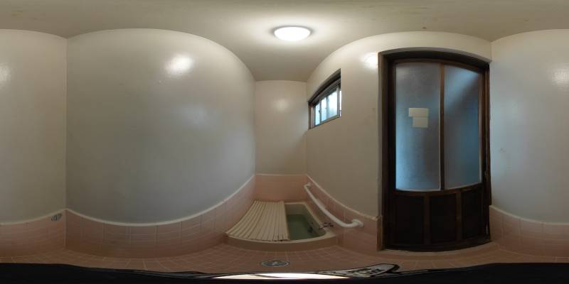 パノラマ画像バスルーム