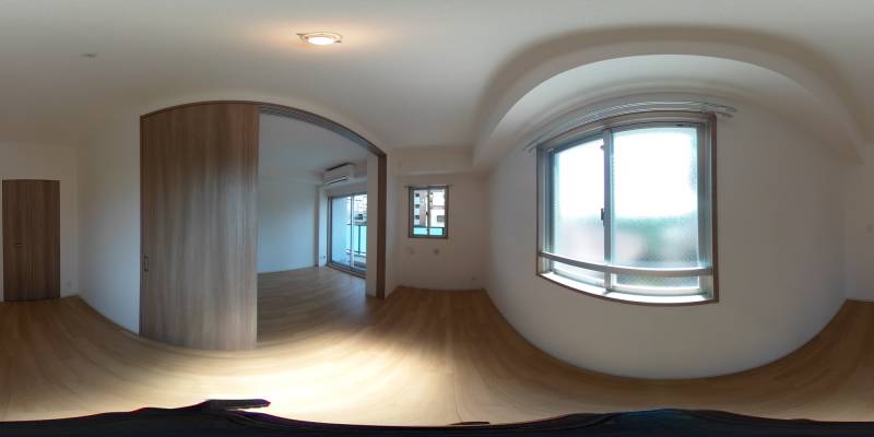 パノラマ画像洋室