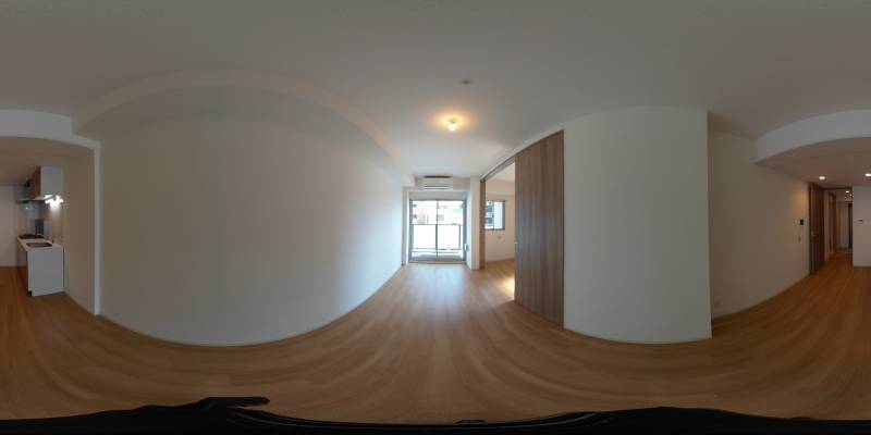 パノラマ画像リビング