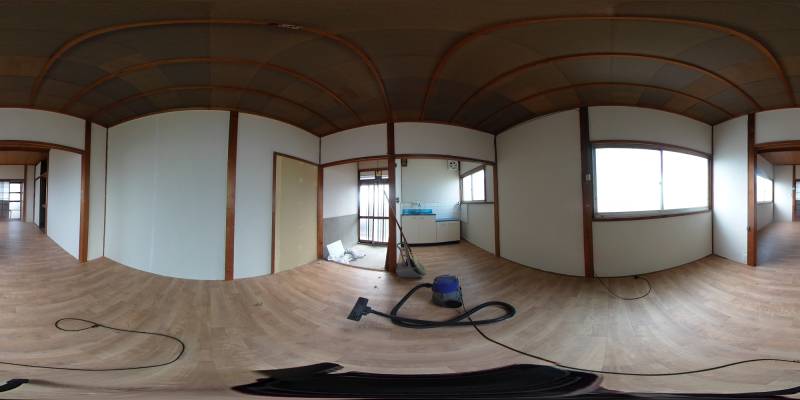 パノラマ画像洋室