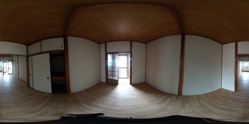 パノラマ画像洋室