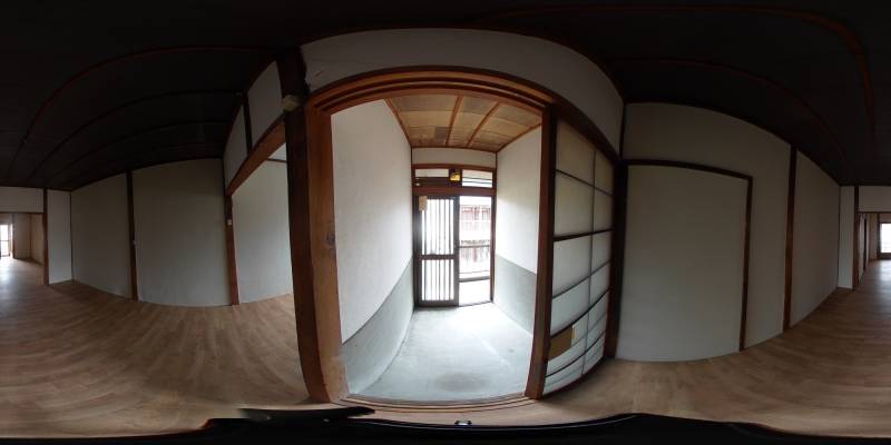 パノラマ画像玄関