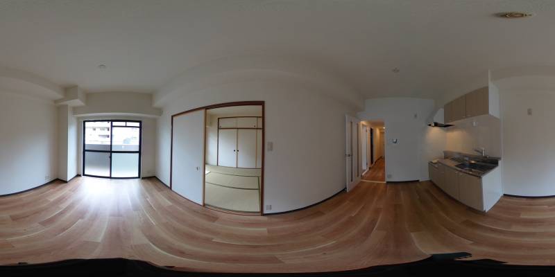 パノラマ画像洋室