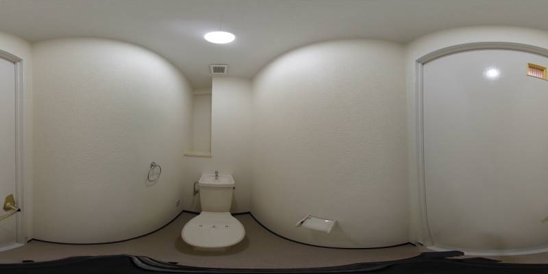 パノラマ画像トイレ
