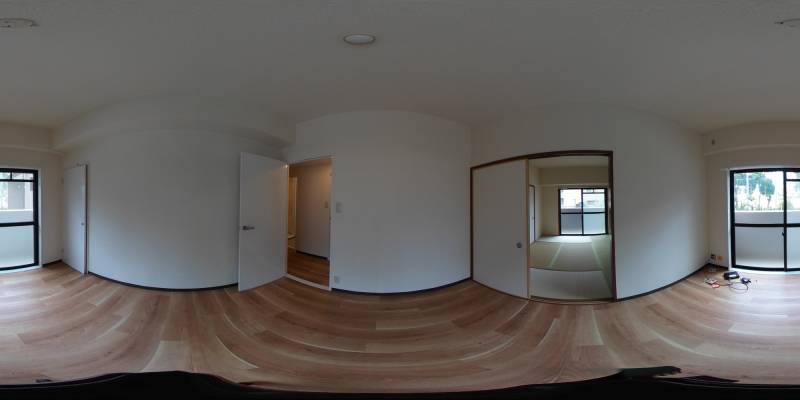 パノラマ画像洋室