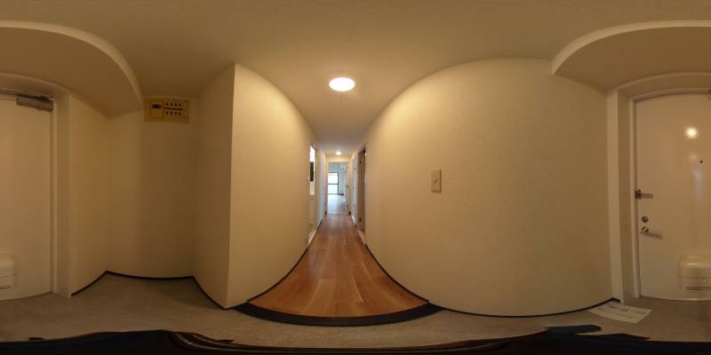 パノラマ画像玄関