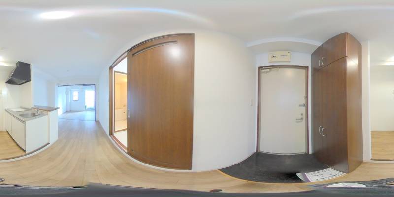 パノラマ画像玄関