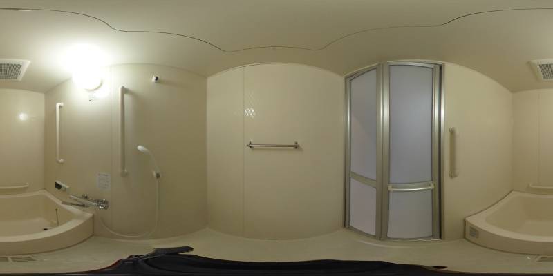 パノラマ画像バスルーム