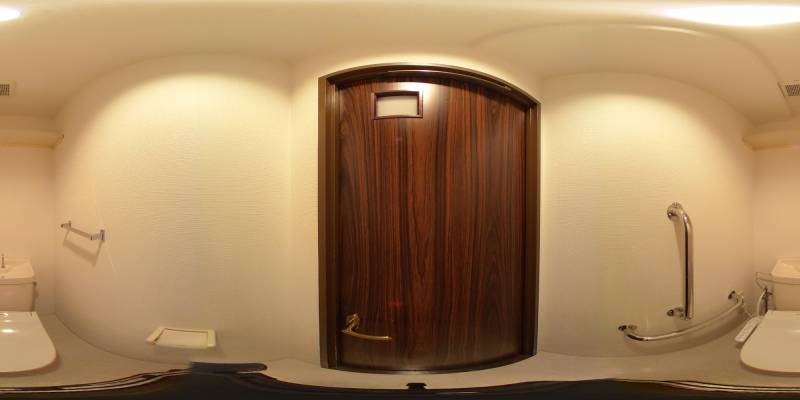 パノラマ画像トイレ