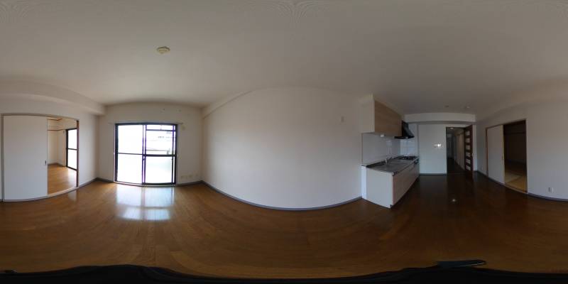 パノラマ画像リビング