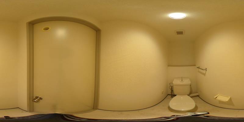 パノラマ画像トイレ