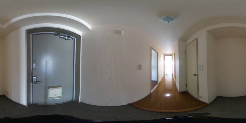 パノラマ画像玄関