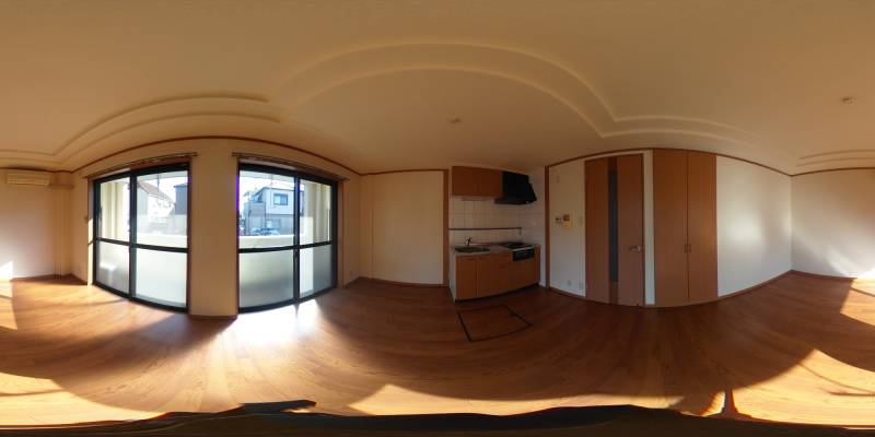 パノラマ画像リビング