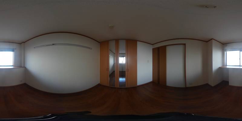 パノラマ画像洋室