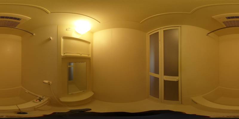 パノラマ画像バスルーム