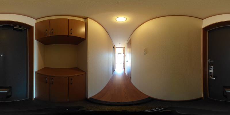 パノラマ画像玄関