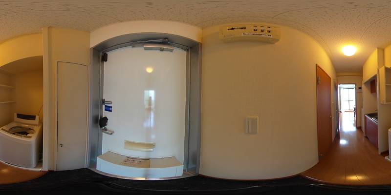 パノラマ画像玄関