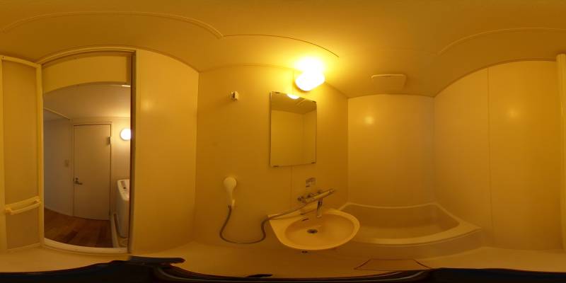 パノラマ画像バスルーム