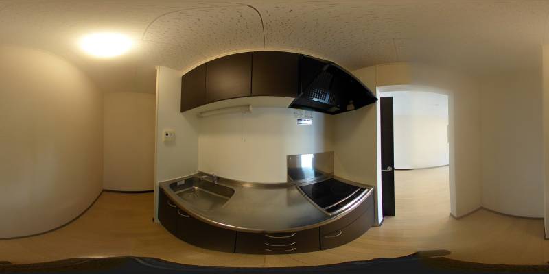 パノラマ画像キッチン