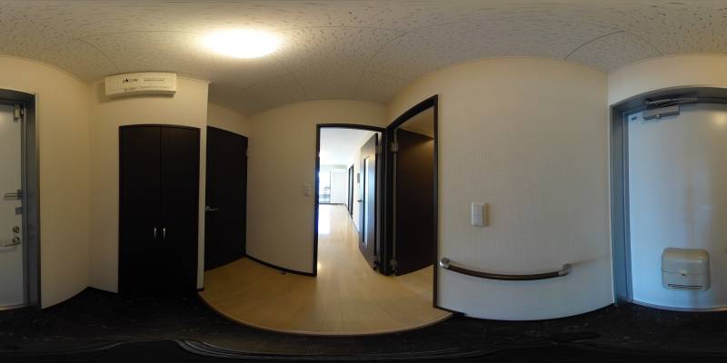 パノラマ画像玄関