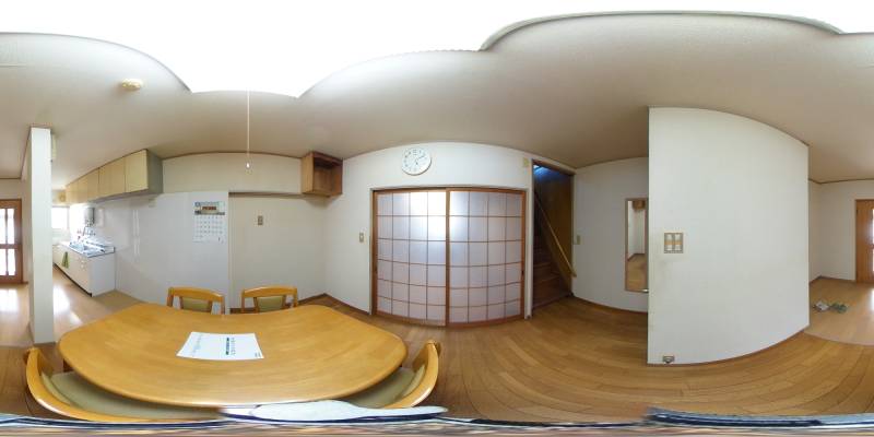 パノラマ画像ダイニング