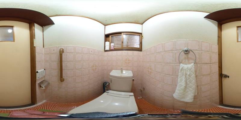 パノラマ画像トイレ