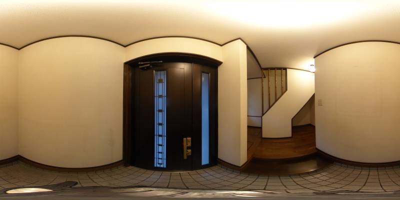 パノラマ画像玄関