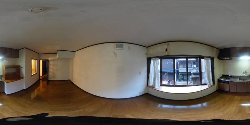 パノラマ画像リビング