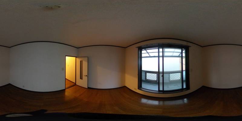 パノラマ画像洋室