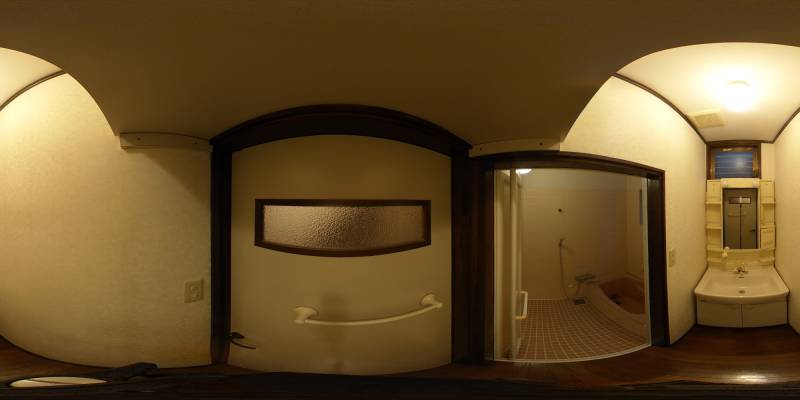 パノラマ画像洗面所