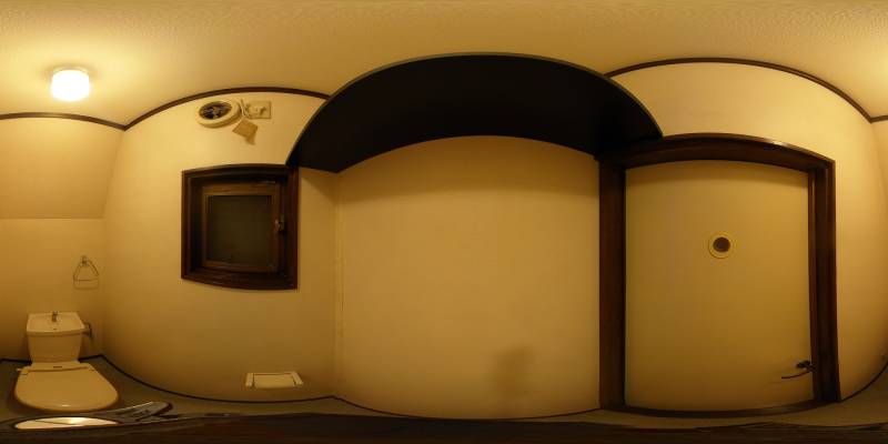 パノラマ画像トイレ