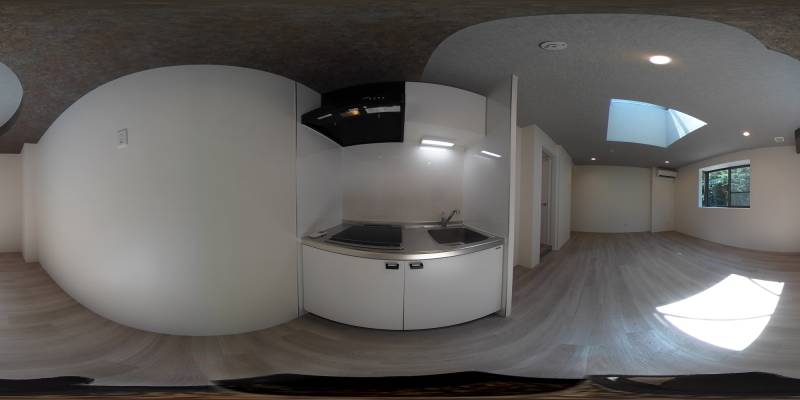 パノラマ画像キッチン
