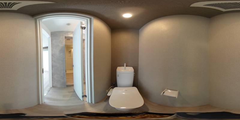 パノラマ画像トイレ