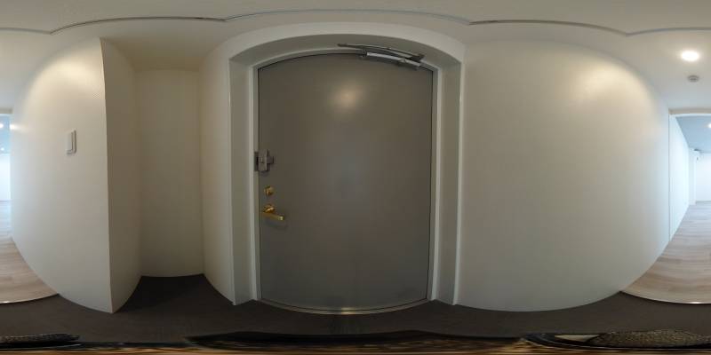 パノラマ画像玄関