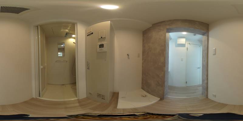 パノラマ画像洗面所