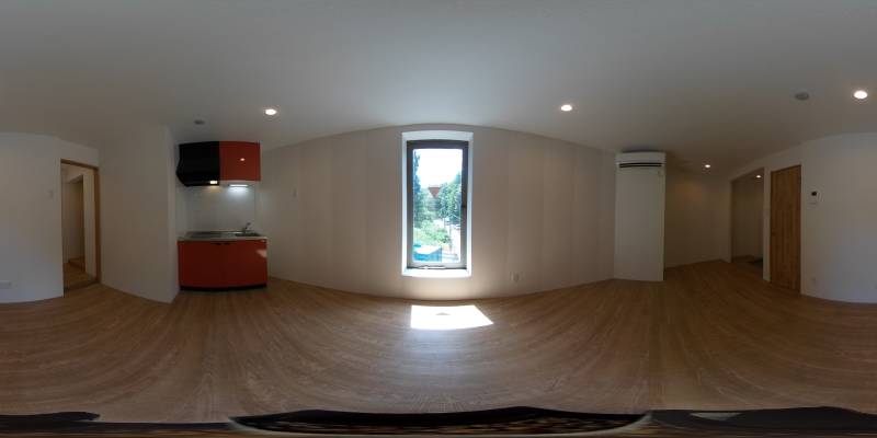 パノラマ画像洋室