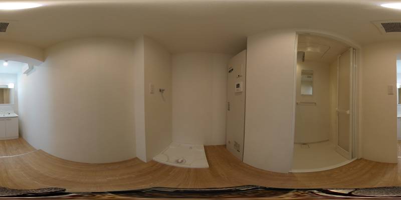 パノラマ画像洗面所