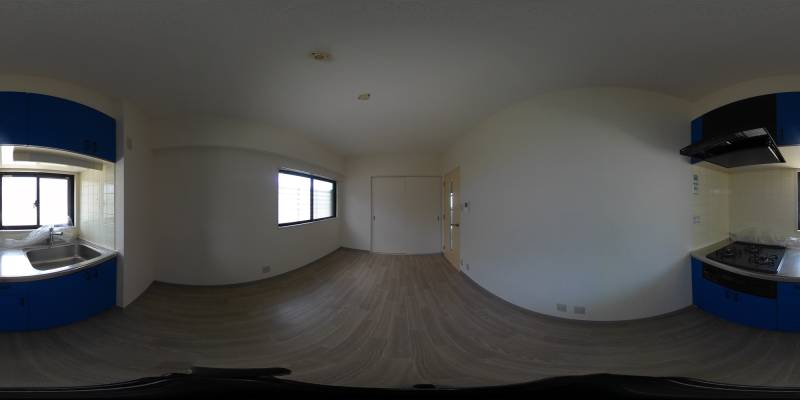 パノラマ画像キッチン