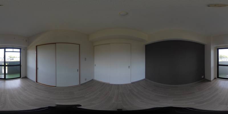 パノラマ画像洋室